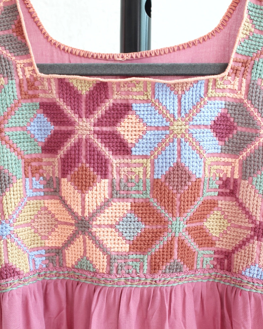 Vestido Maria Holanes Rosa Unitalla