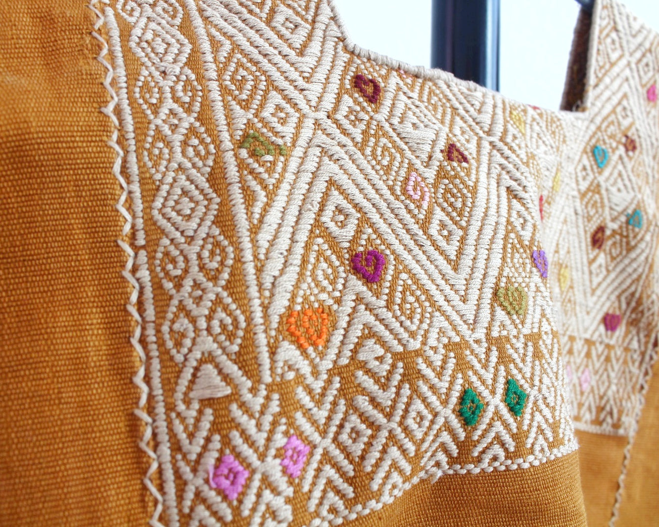 Blusa Huipil Pejel Amarillo