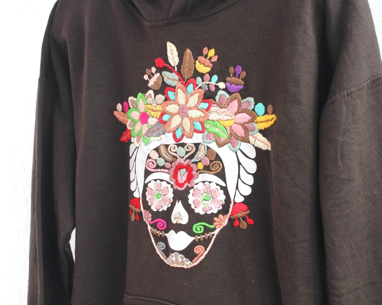 Sudadera XL Catrina Café Colores