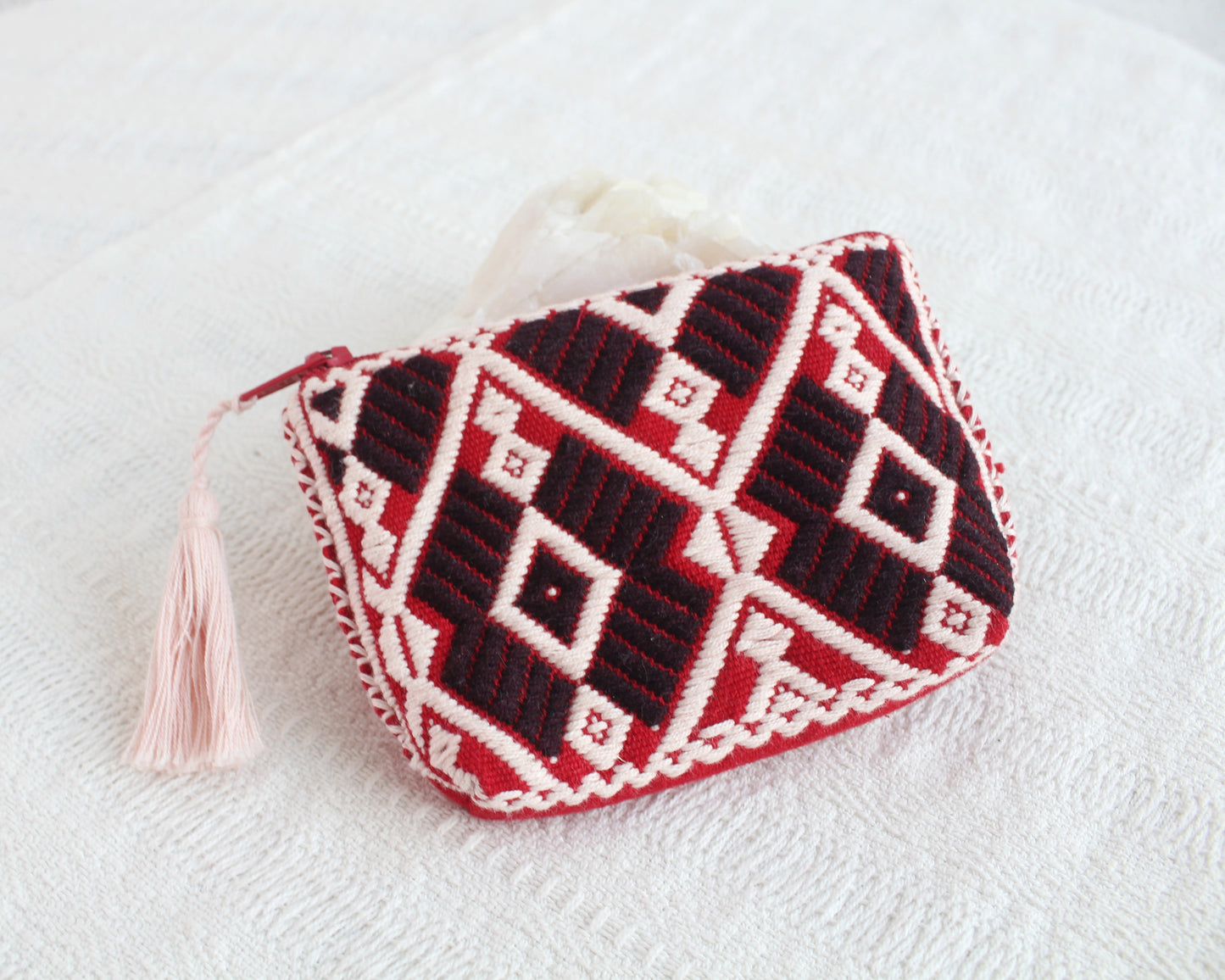 Monedero Estrellas Azul Marino Rojo Blanco