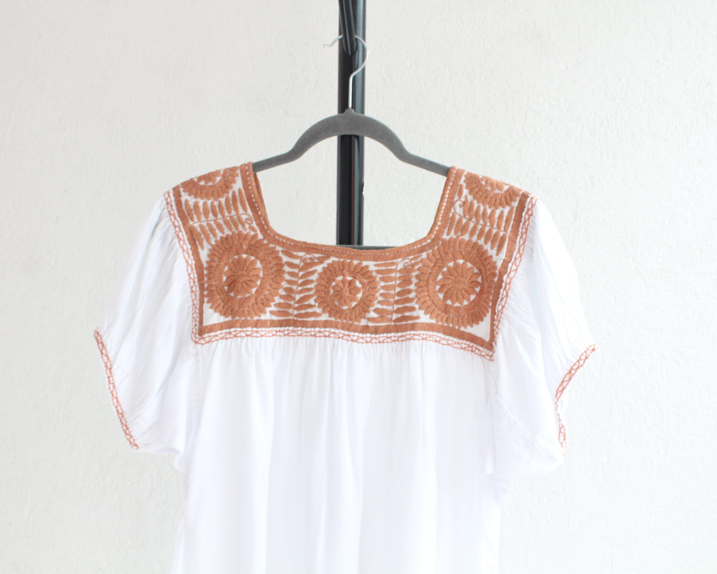 Blusa Aguacatenango Blanco Coral