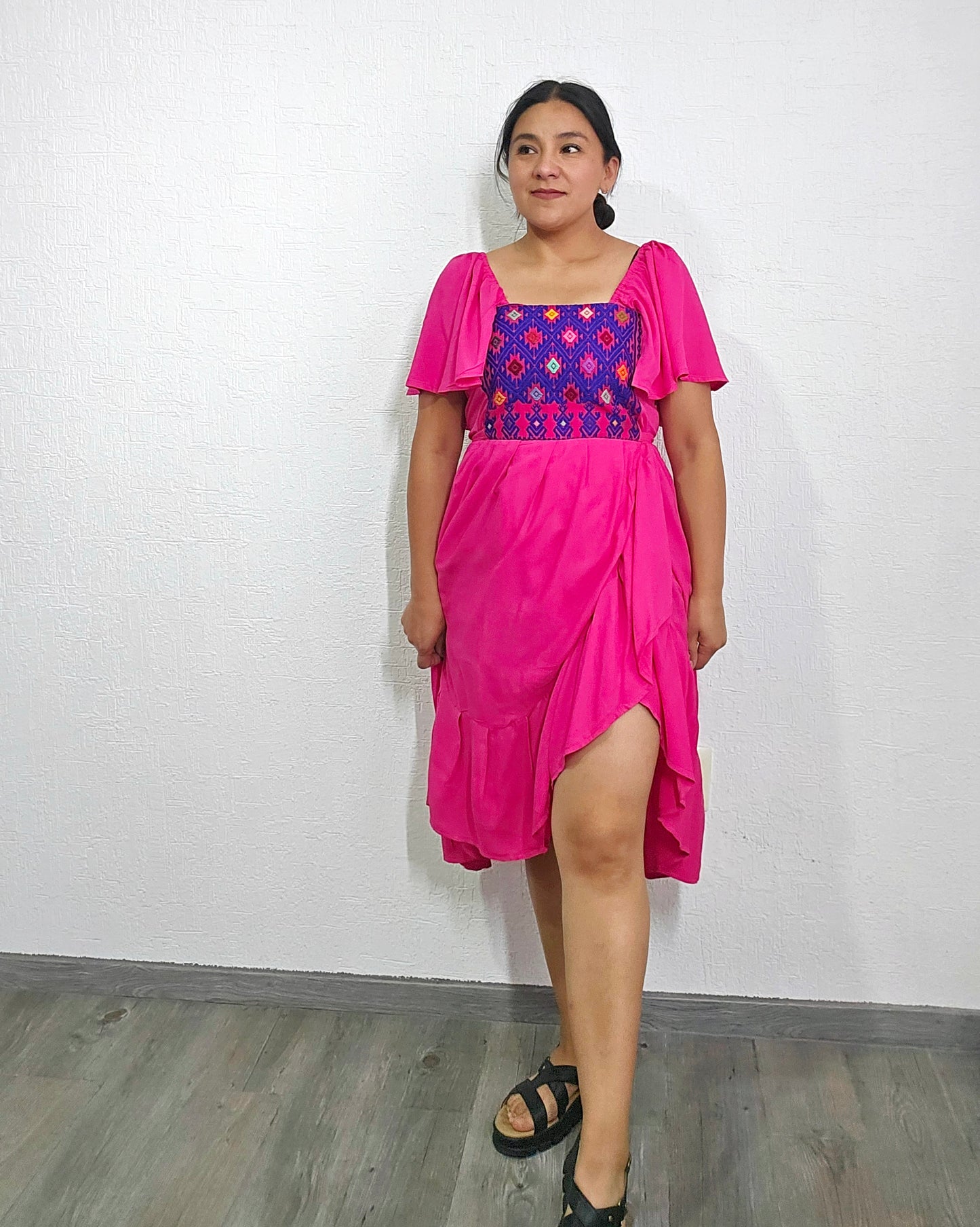 Vestido Anita Corto Rosa Mx
