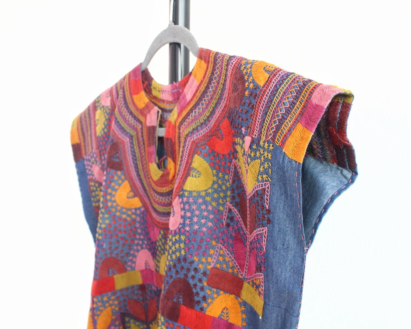 Blusa Milpa Mezclilla Rosa Vino  L - XL