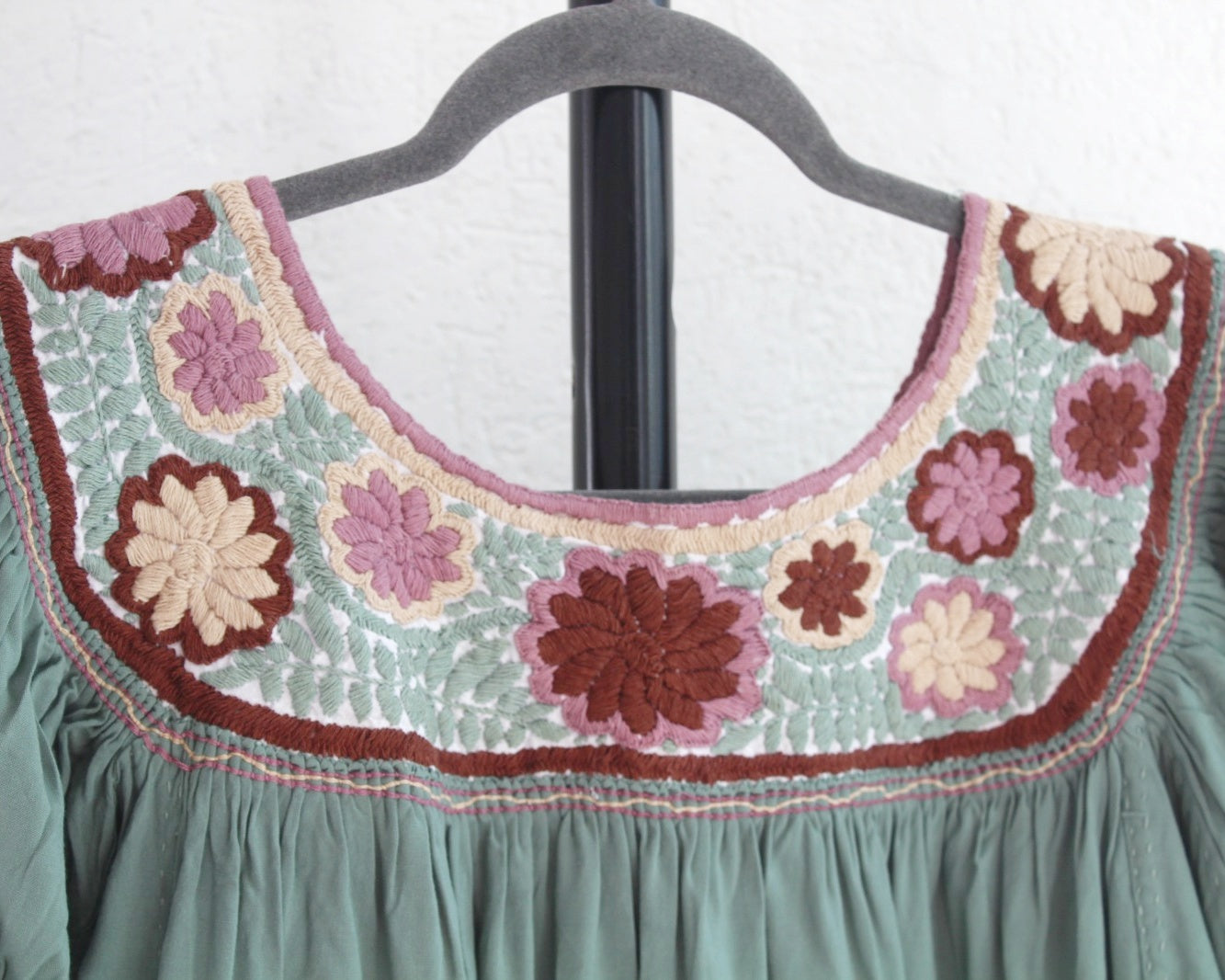 Blusa Aguacatenango Menta Rosa
