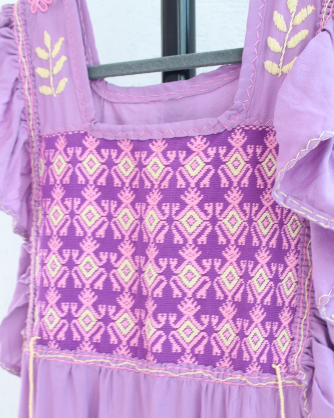 Vestido Josefina Lila Rosa Unitalla