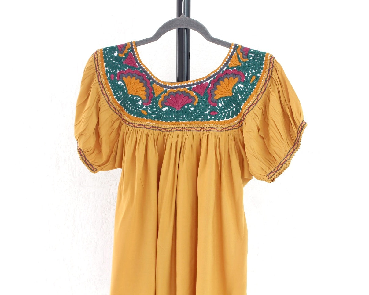 Blusa Aguacatenango Amarillo Verde