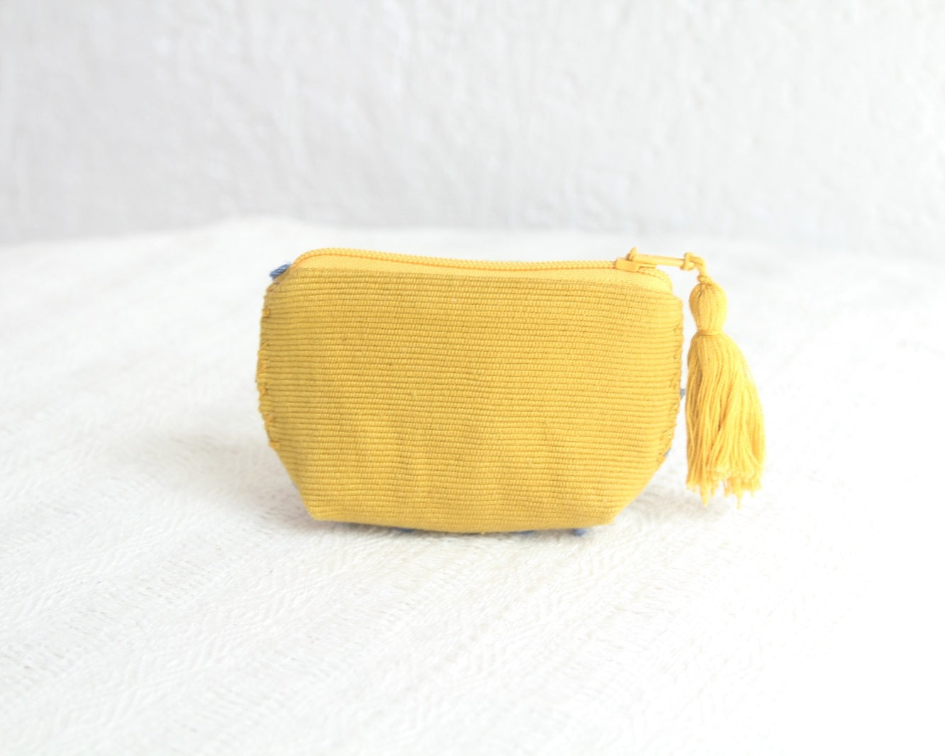 Mini Monedero Nuditos Amarillo Azul