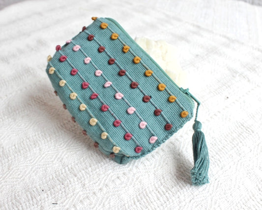 Mini Monedero Nuditos Menta Colores