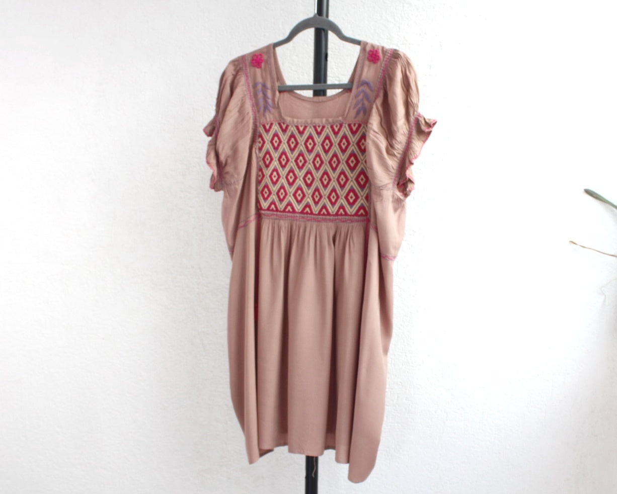 Blusa Juana Beige Rosa 2XL