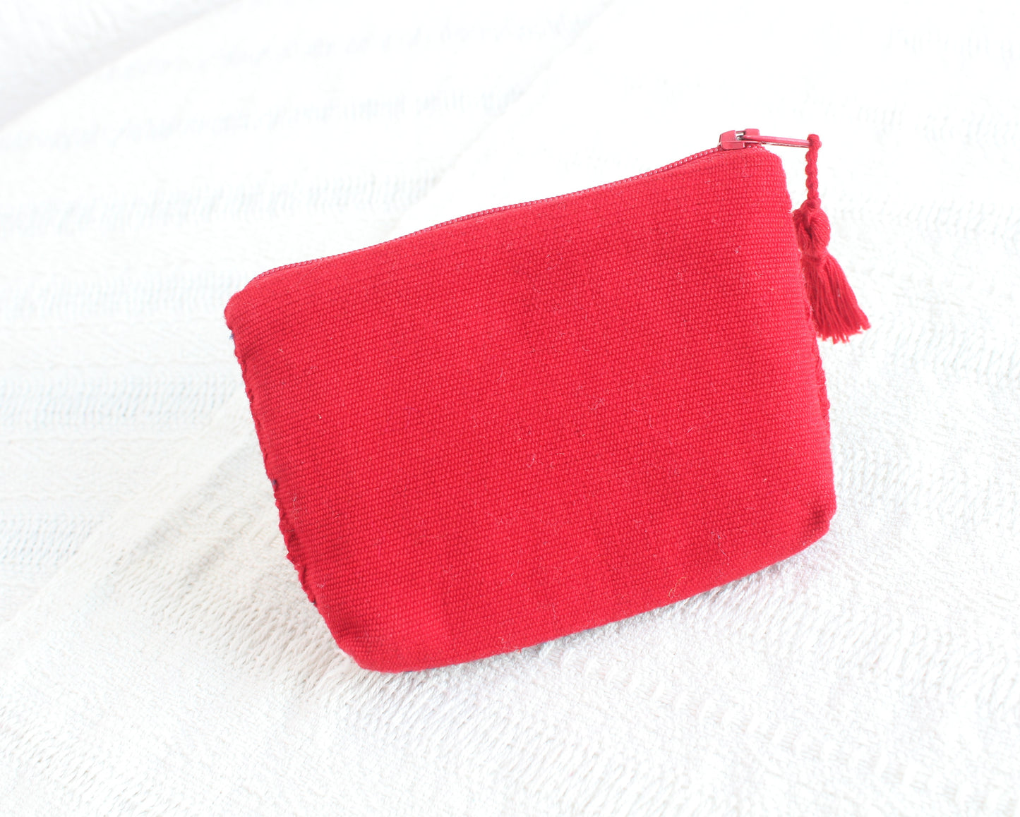 Monedero Estrellitas Roja Azul Marino