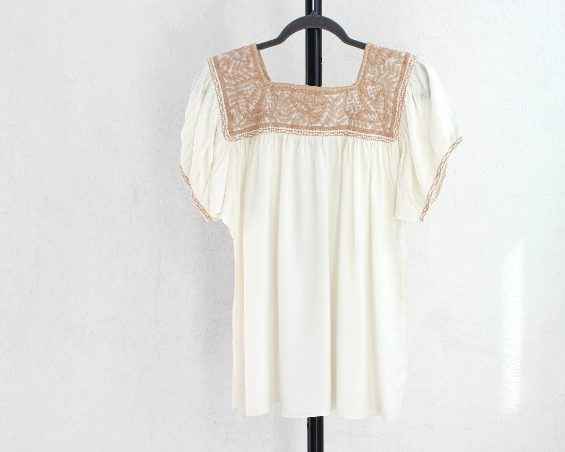 Blusa Aguacatenango Perla Beige