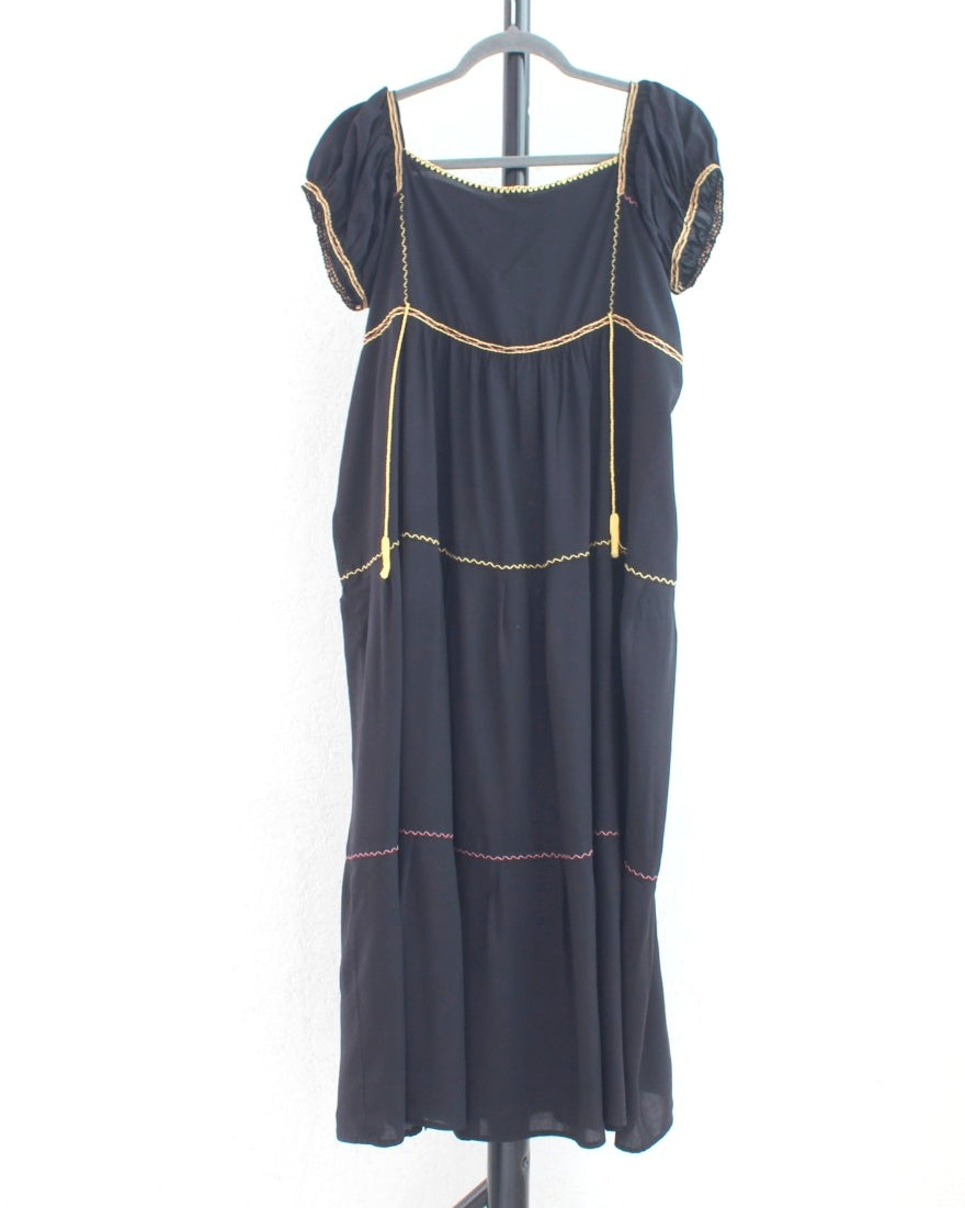 Vestido Gloria Negro S M L