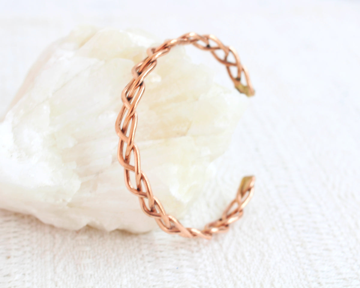 Pulsera Cobre Trencita