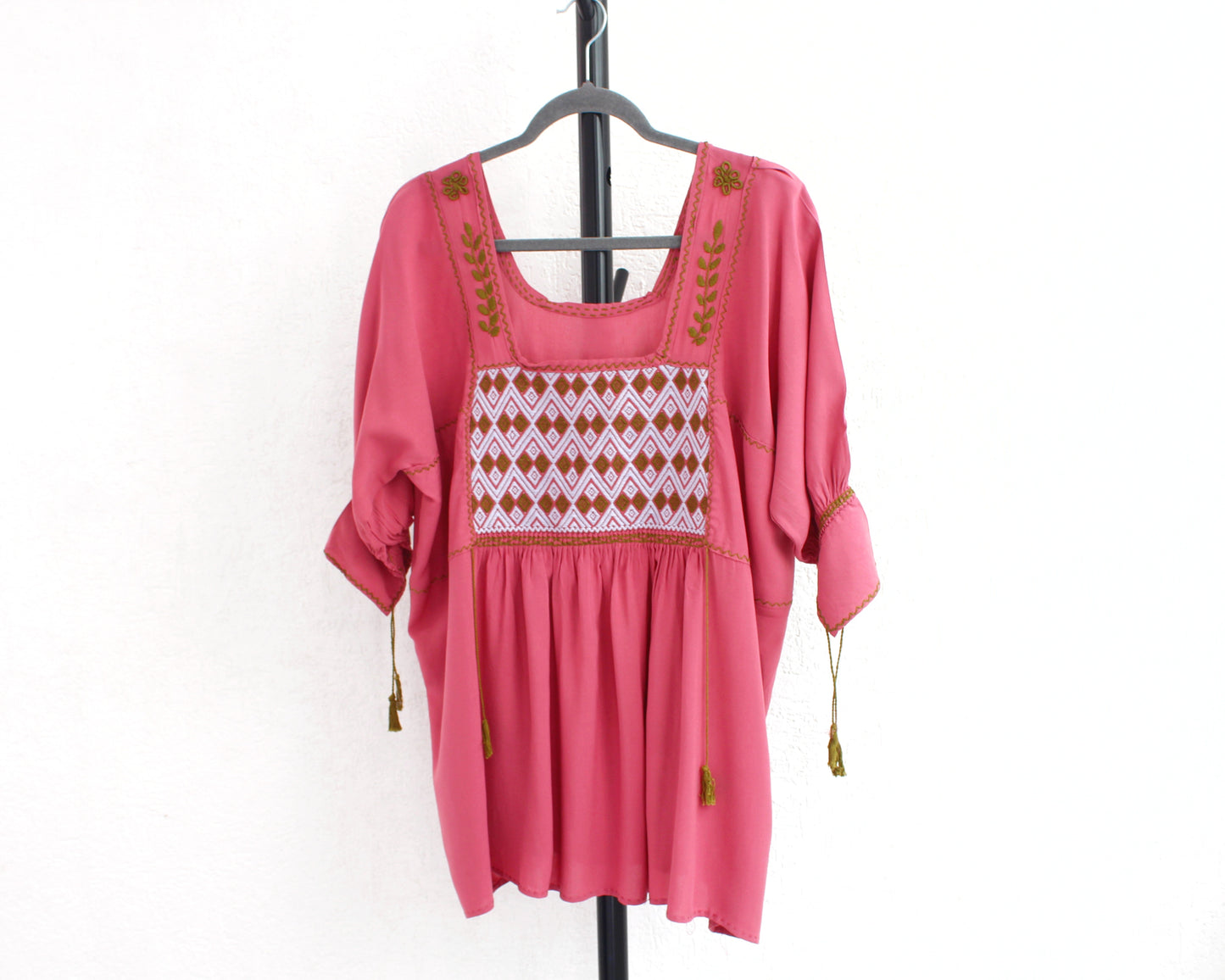 Blusa Julia Coral Blanco Unitalla