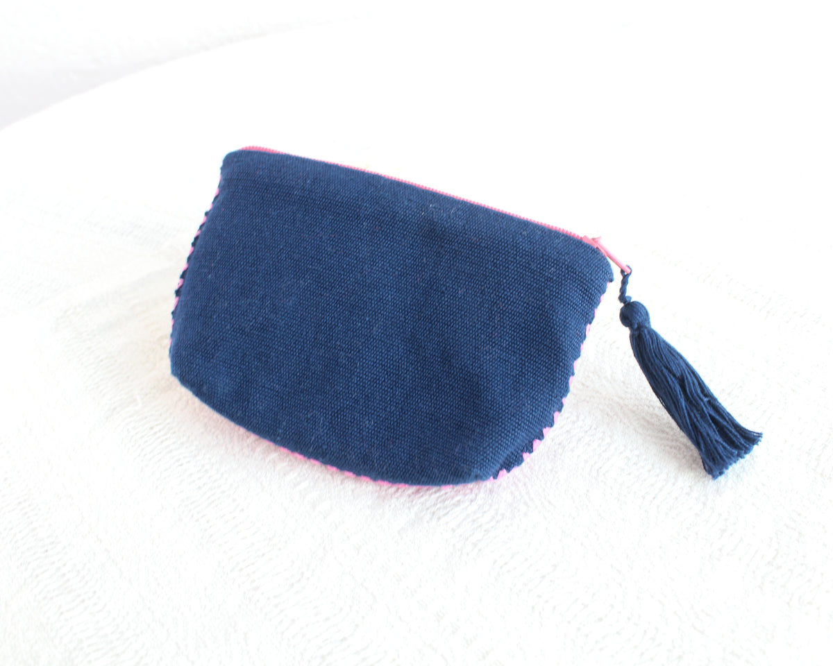 Monedero Estrellas Rosa Azul Marino