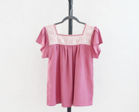Blusa Tania Rosa Cisnes  Ch - M