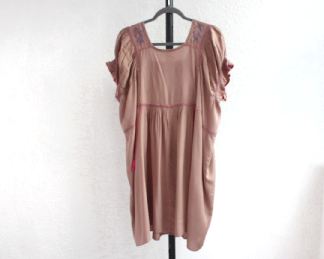 Blusa Juana Beige Rosa 2XL