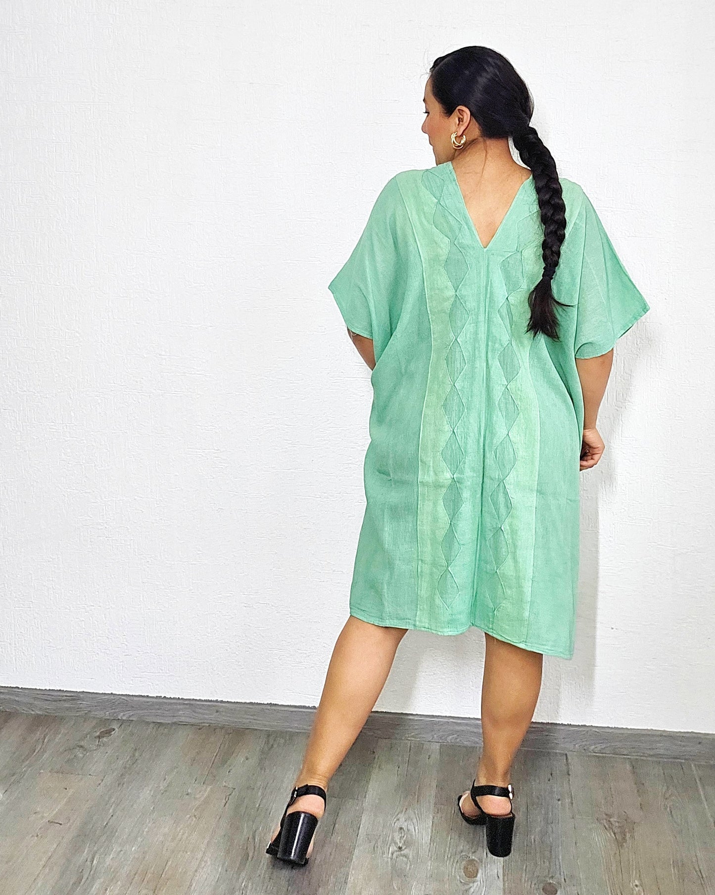 Huipil Largo Betaza Bugambilia 2XL 3XL