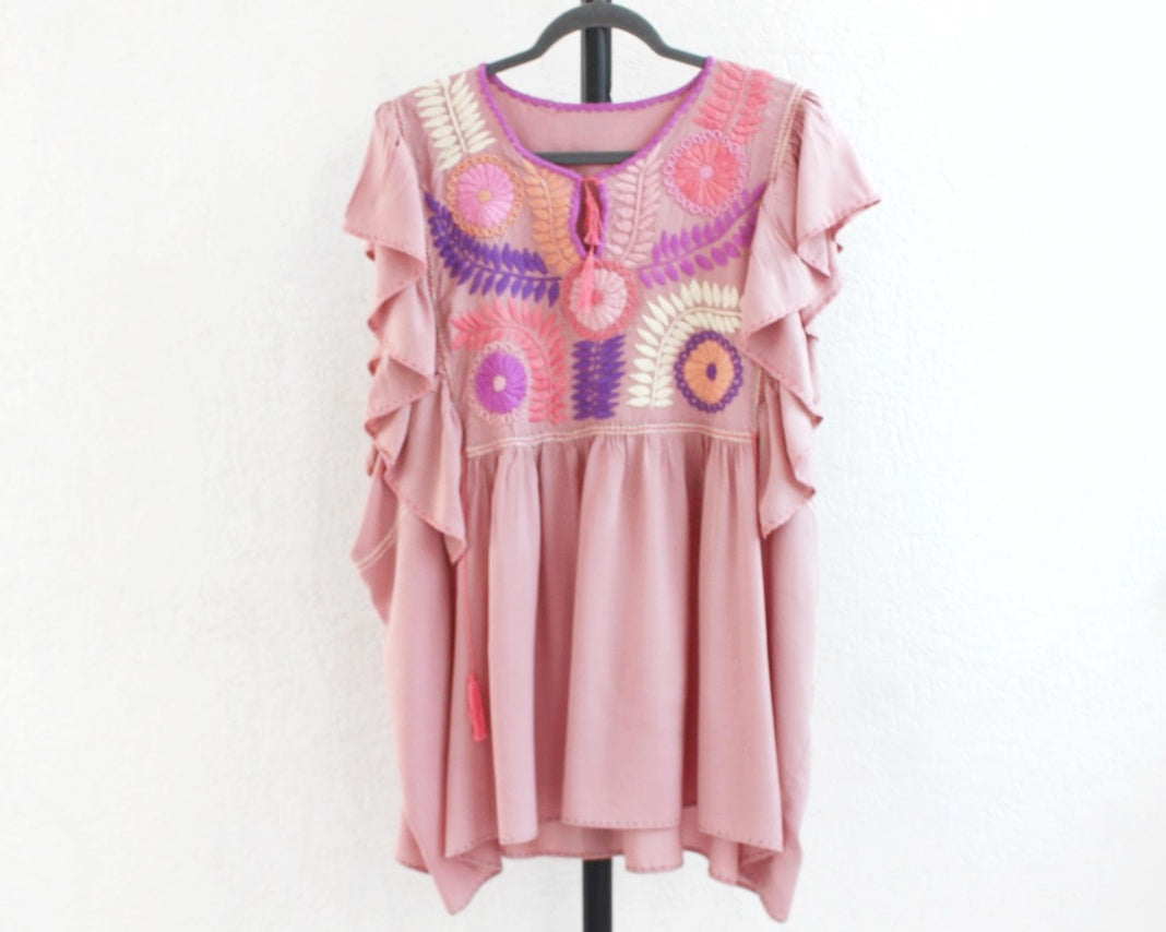 Blusa Celia Rosa Claro XL - XXL