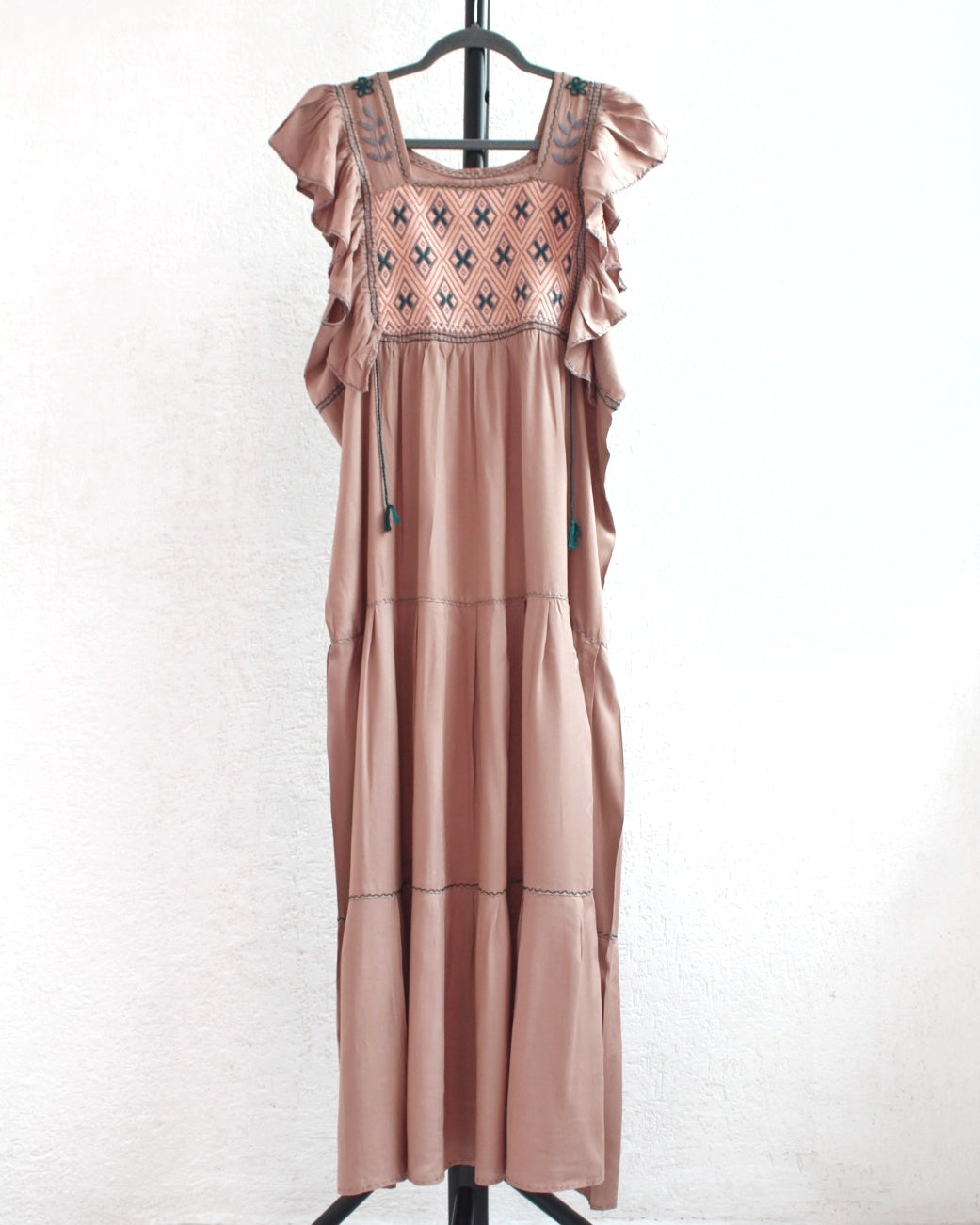 Vestido Josefina Café Claro Unitalla