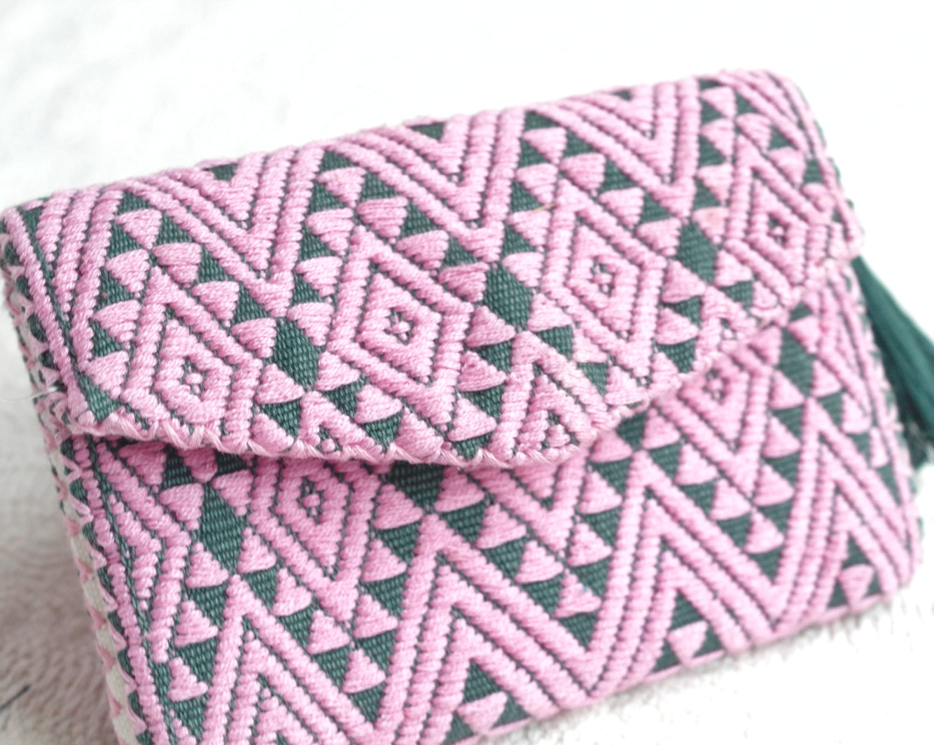 Cartera Estrellas Rosa Menta