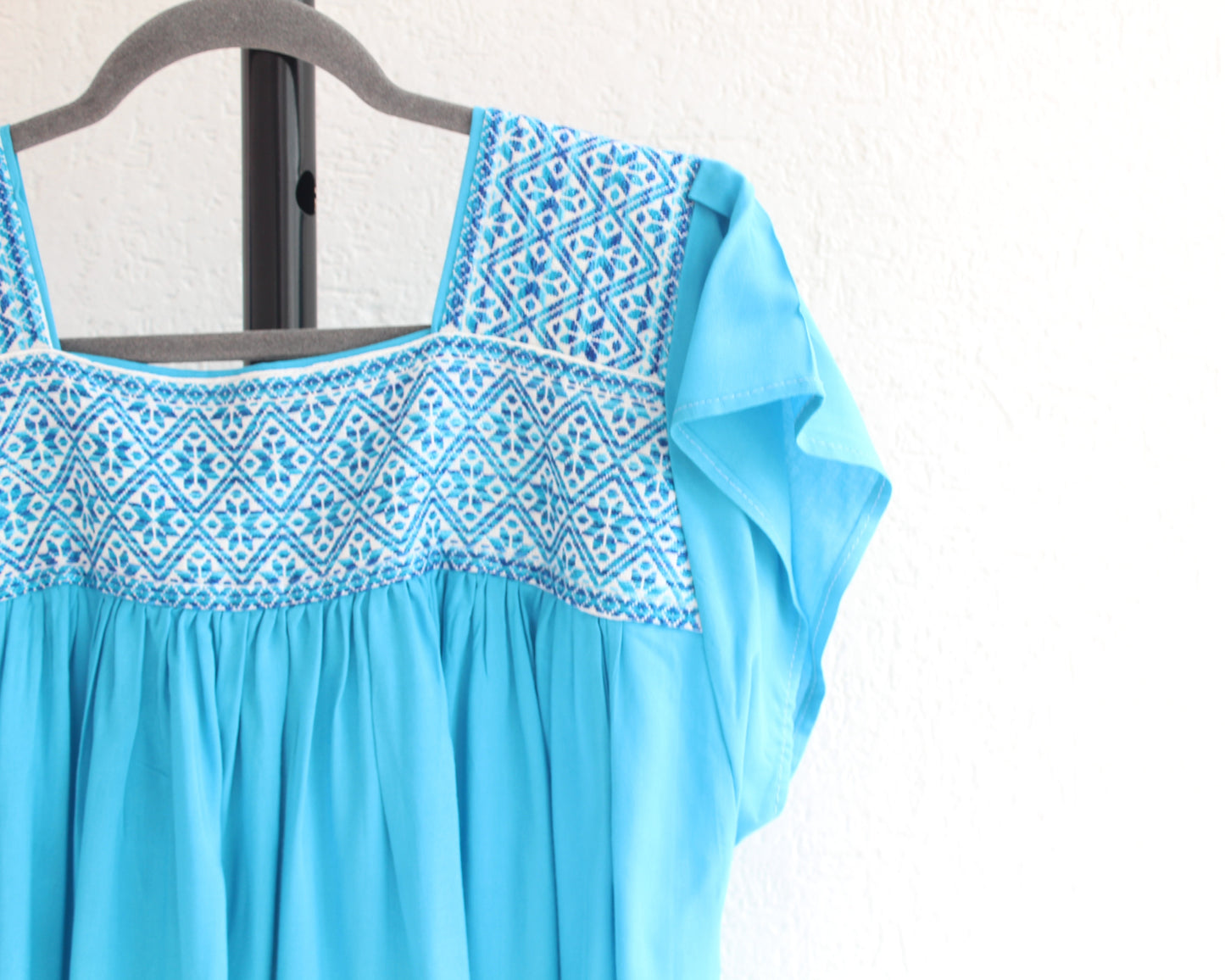 Blusa Tania Azules Flores XL - 2XL