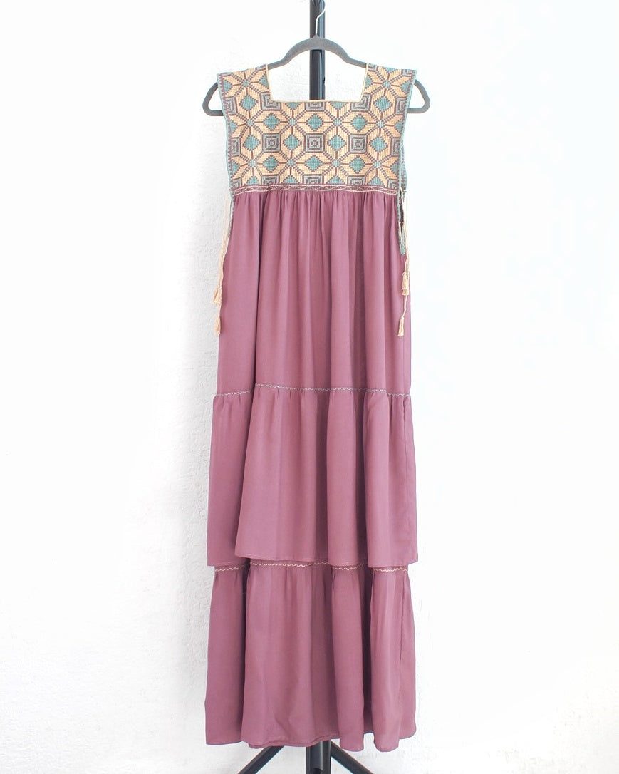Vestido Teresa Malva Menta Unitalla