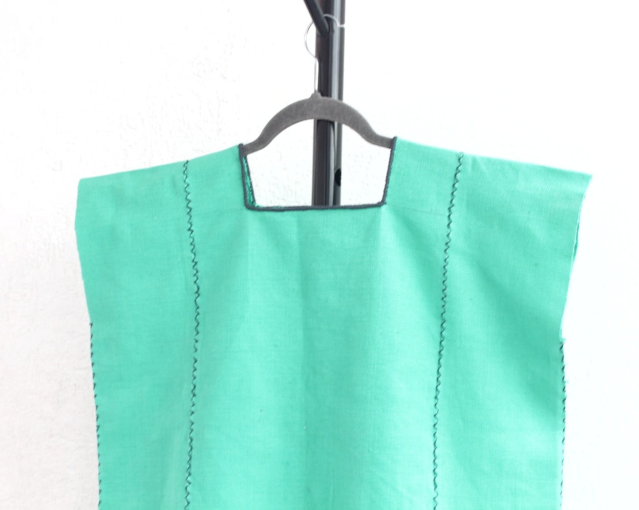 Blusa Huipil Pejel Turquesa