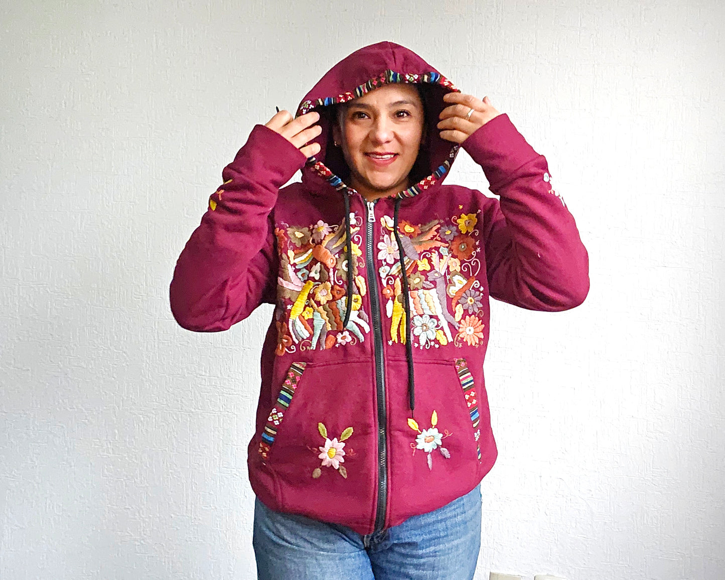 Sudadera XL Tenangos Vino