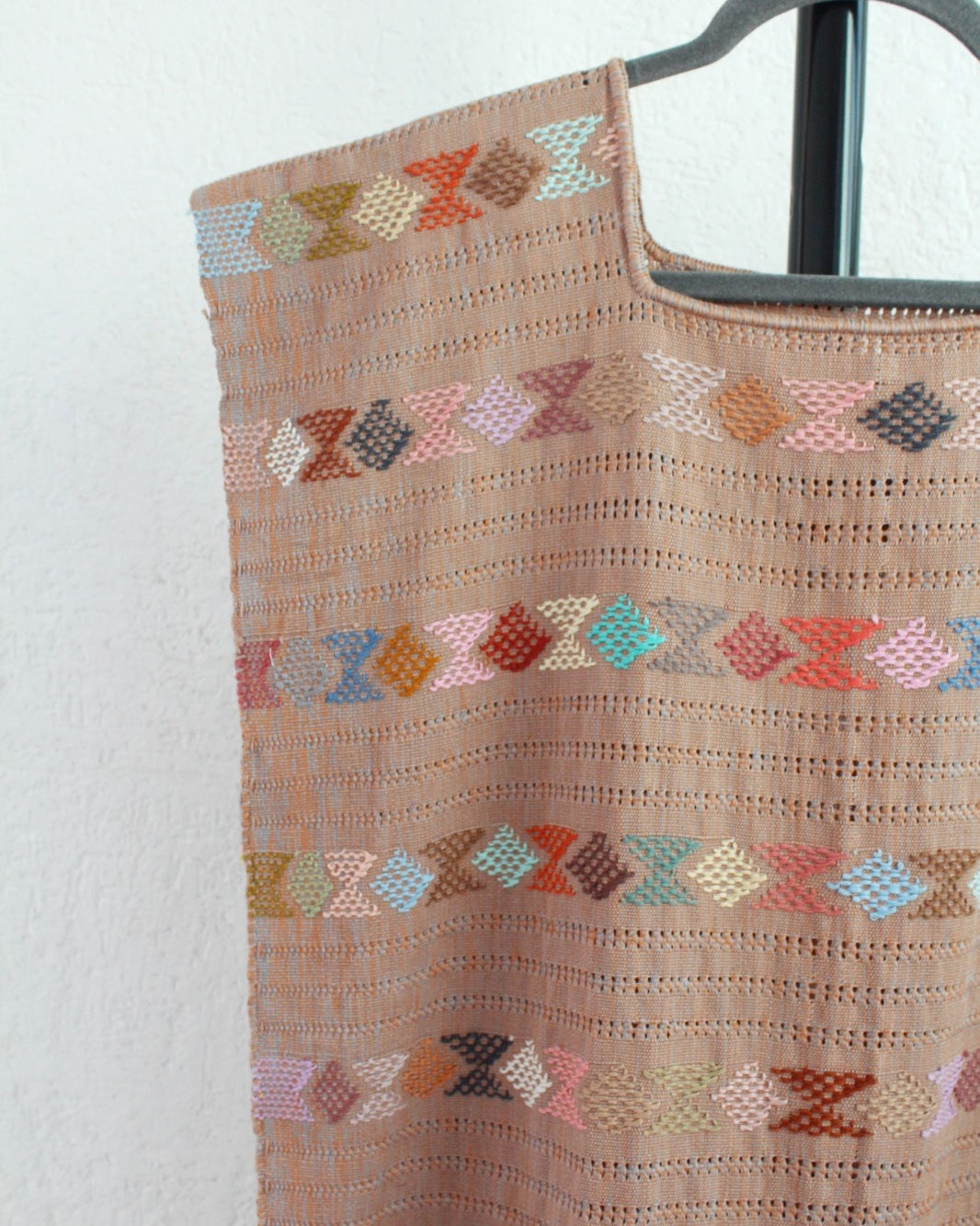 Huipil Largo Angela Beige Colores Ch M