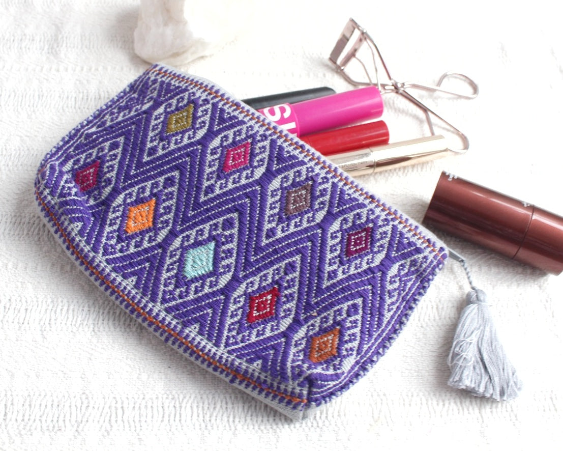 Neceser Pejel Morado Gris