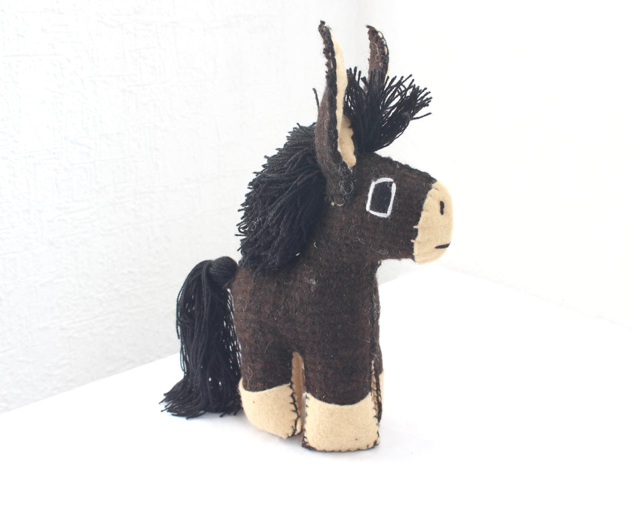 Peluche Burrito Lana Negro