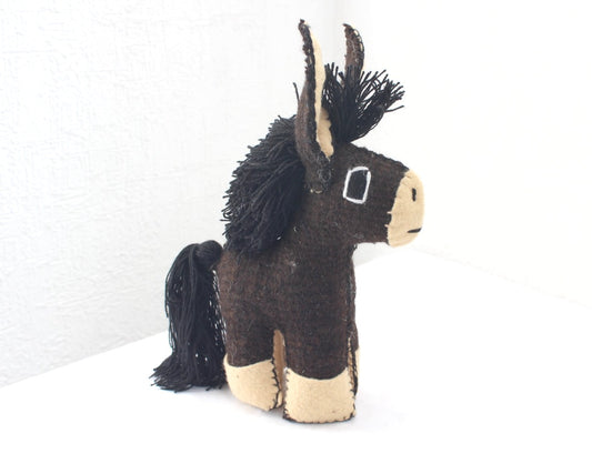 Peluche Burrito Lana Negro