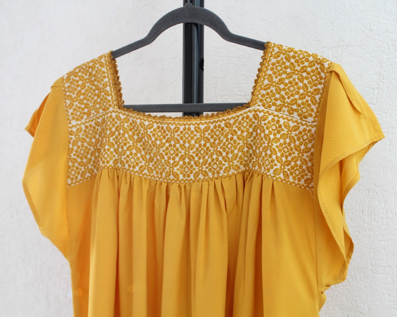 Blusa Tania Amarillo Flores L- XL
