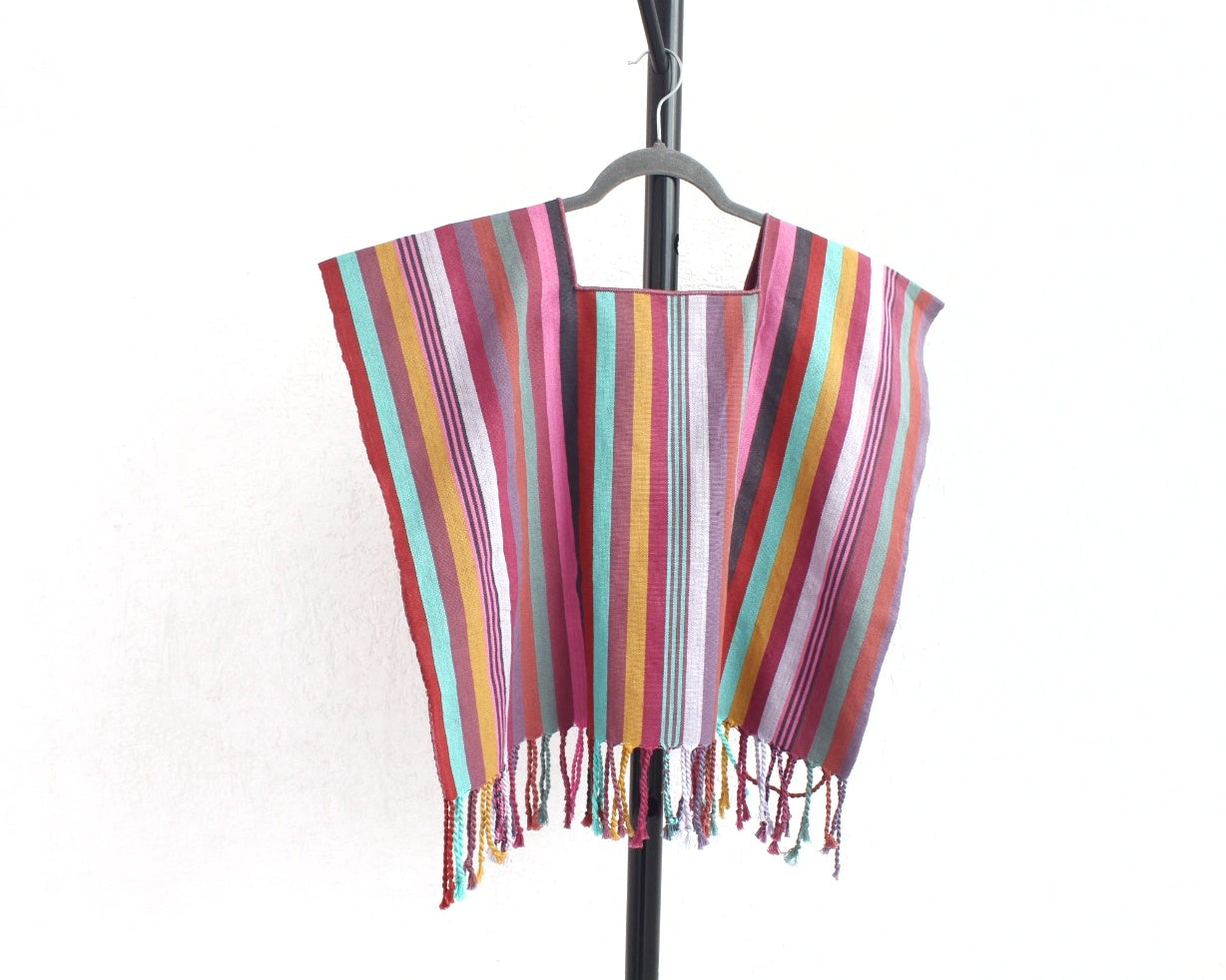 Top Flores Rococo Lila Rosa Turquesa