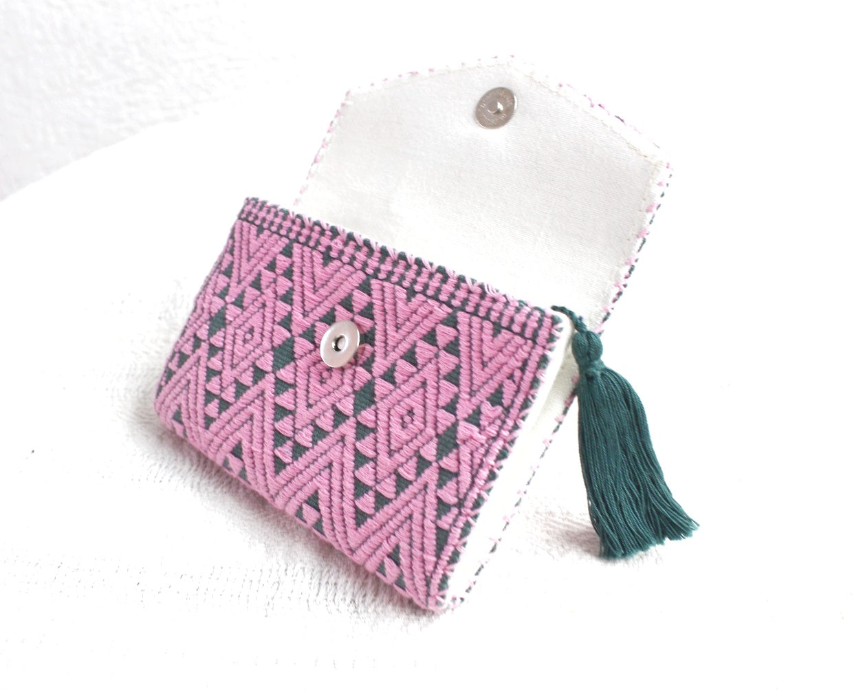 Cartera Estrellas Rosa Menta