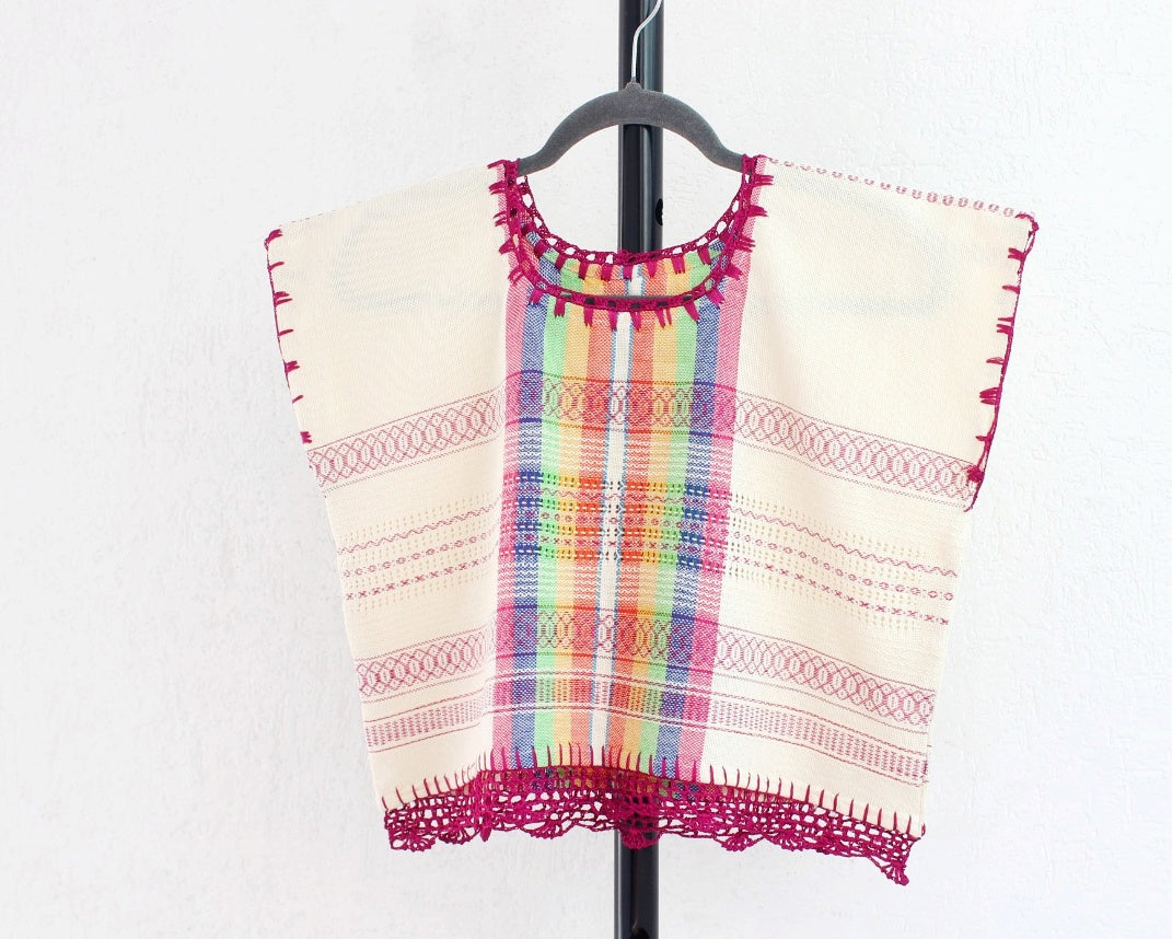 Crop Top Carmen Fucsia Colores