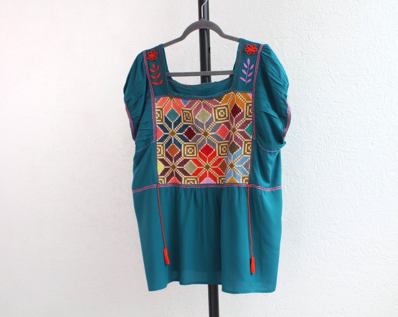Blusa Maribel Turquesa Colores L XL 2XL