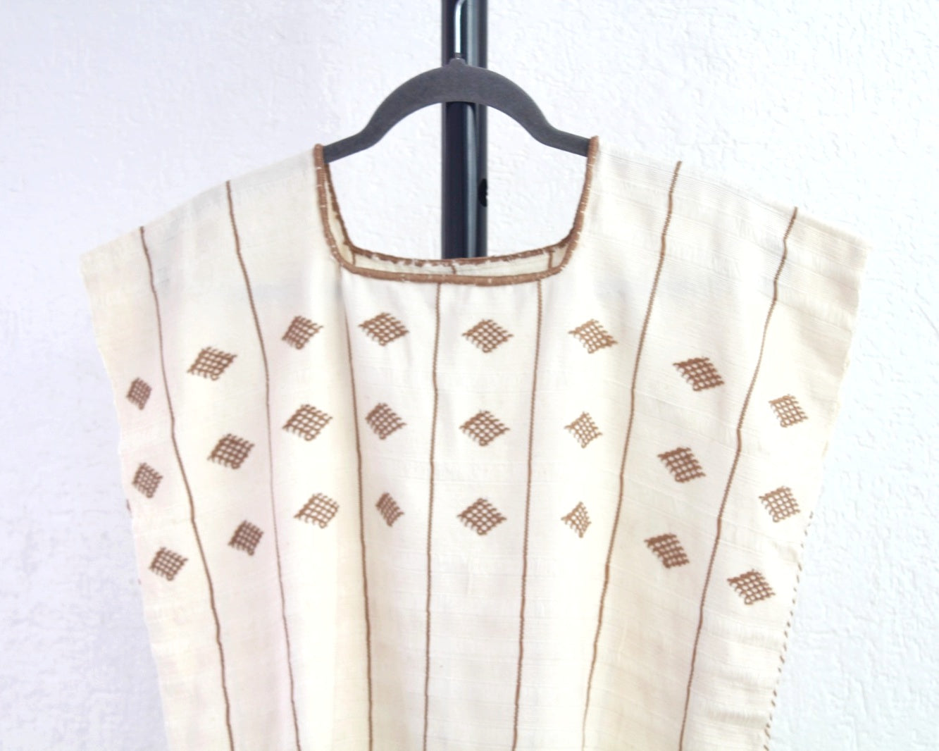 Top Rombos Beige Perla