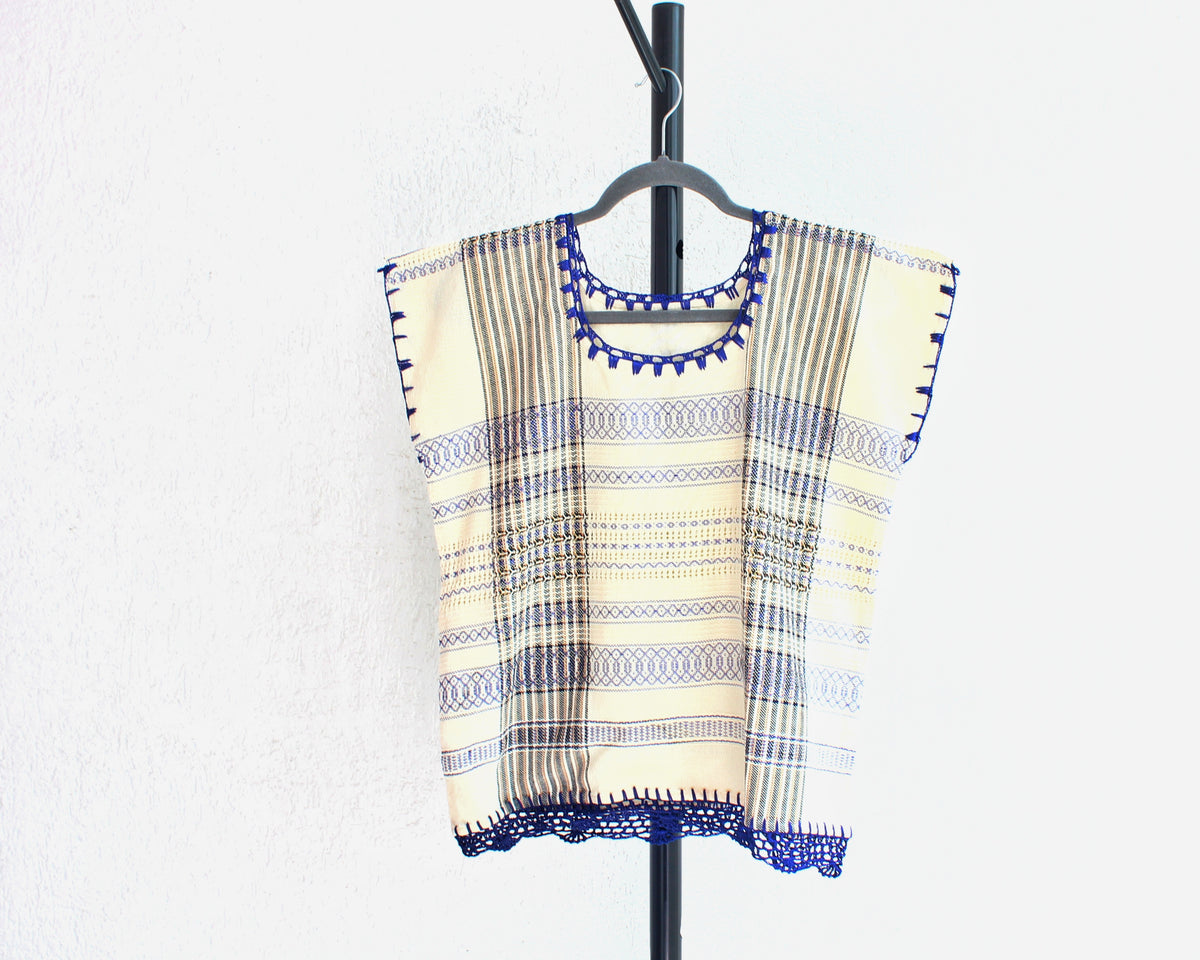 Crop Top Carmen Azul