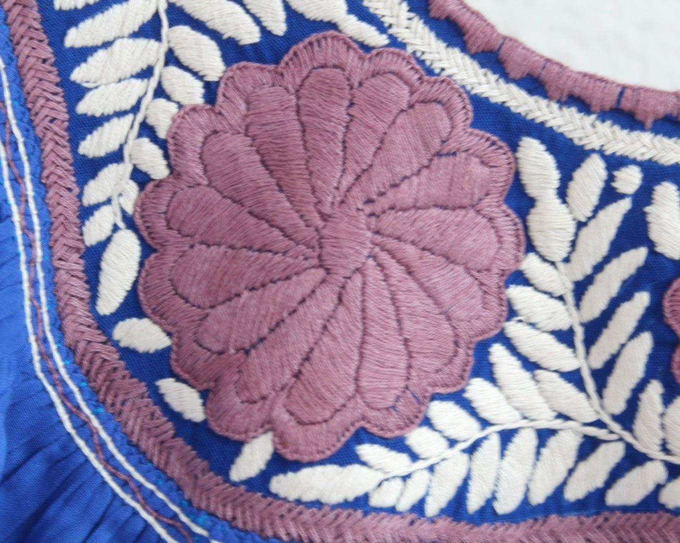 Blusa Aguacatenango Azul Vino Unitalla