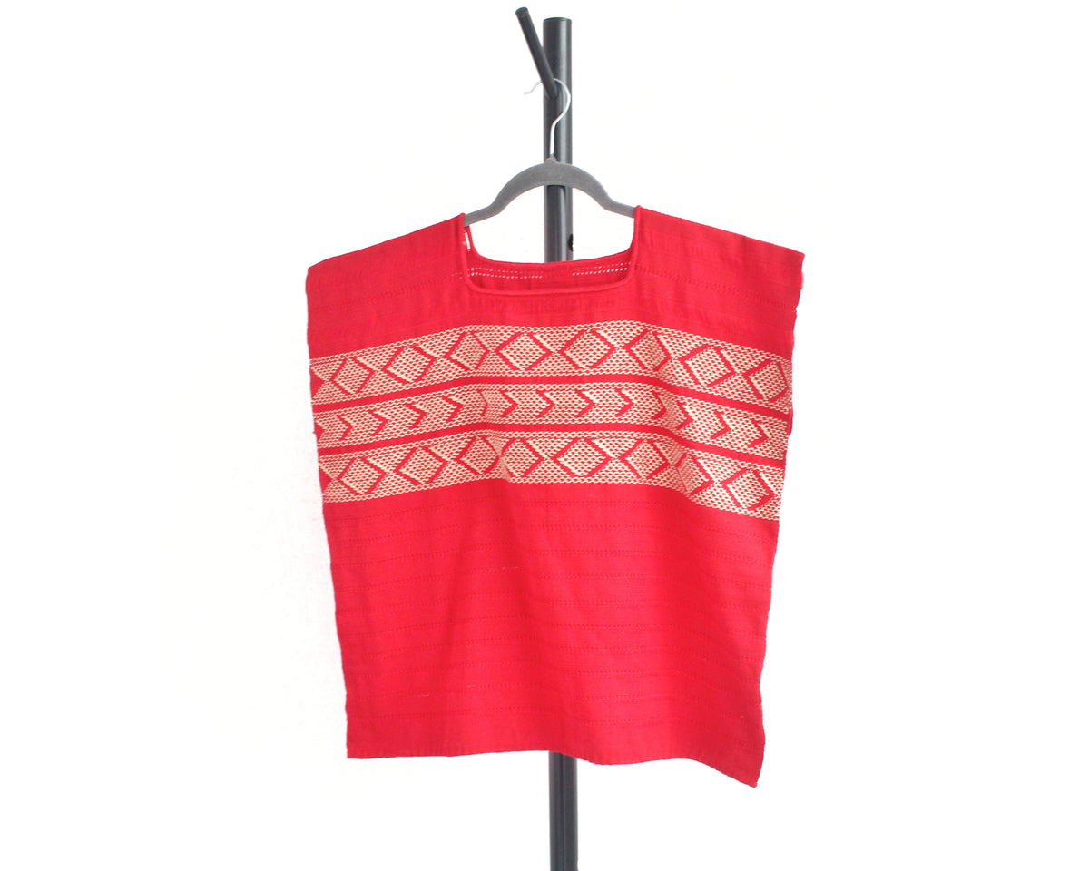 Huipil Margarita Rojo Unitalla
