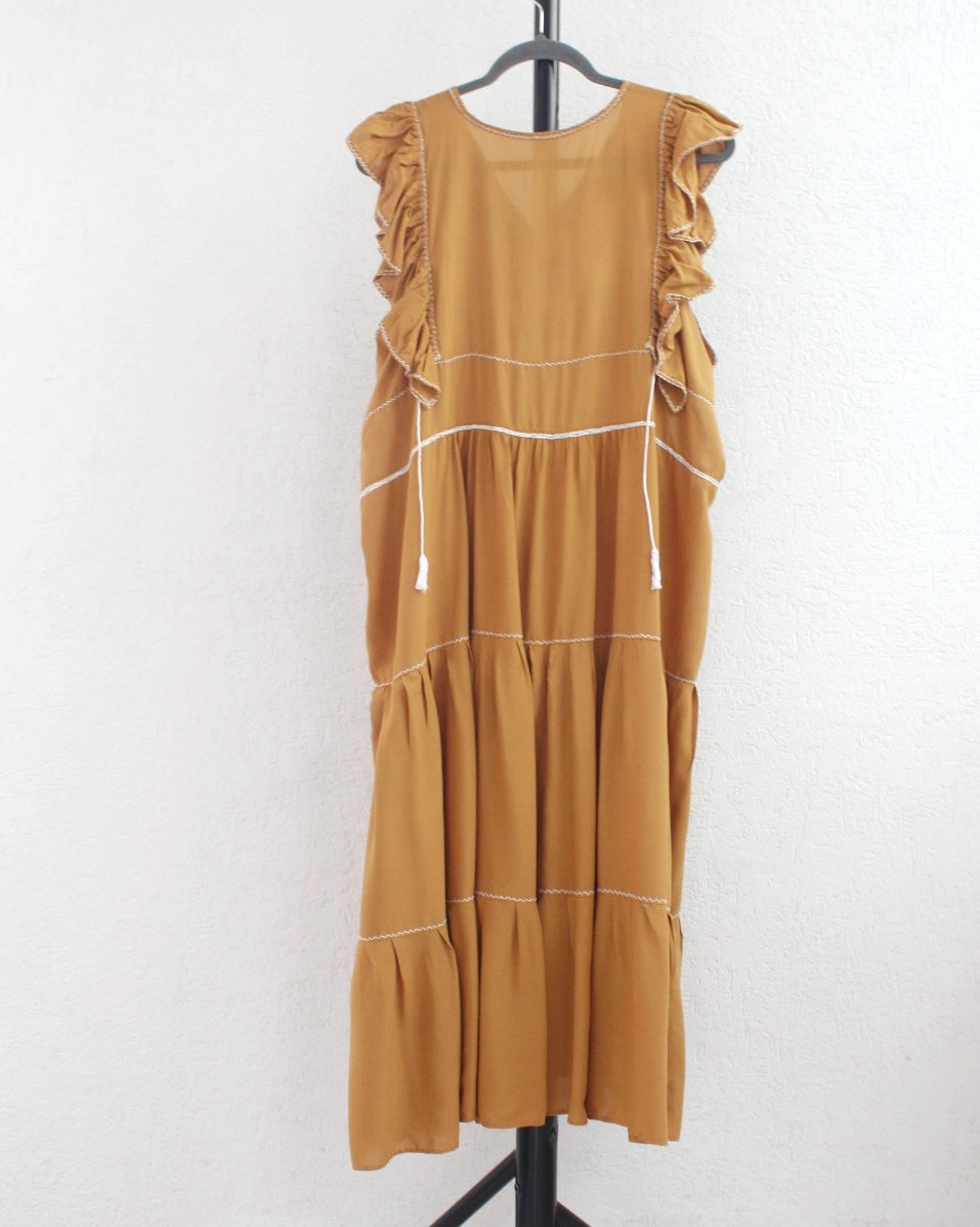 Vestido Antonia Amarillo Colores 2XL
