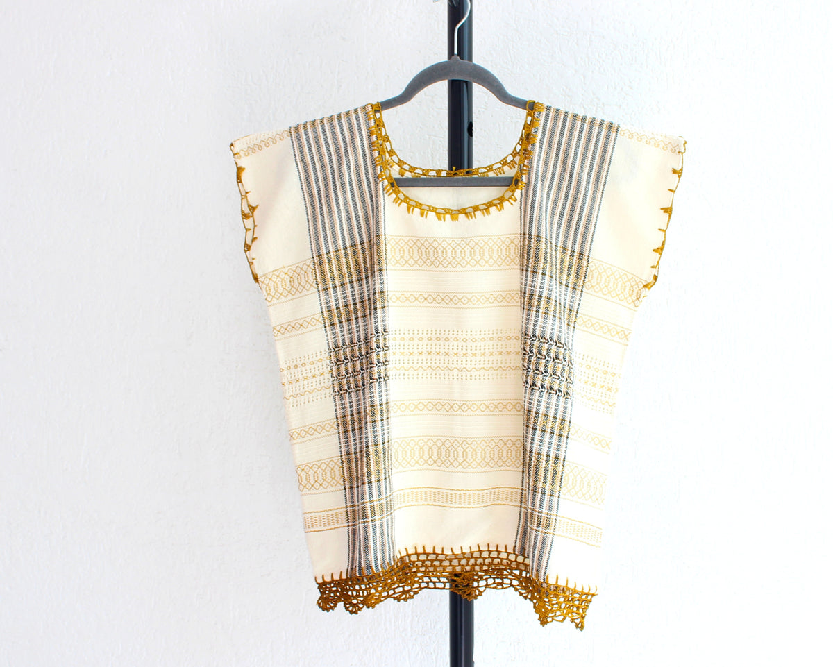 Crop Top Carmen Mostaza