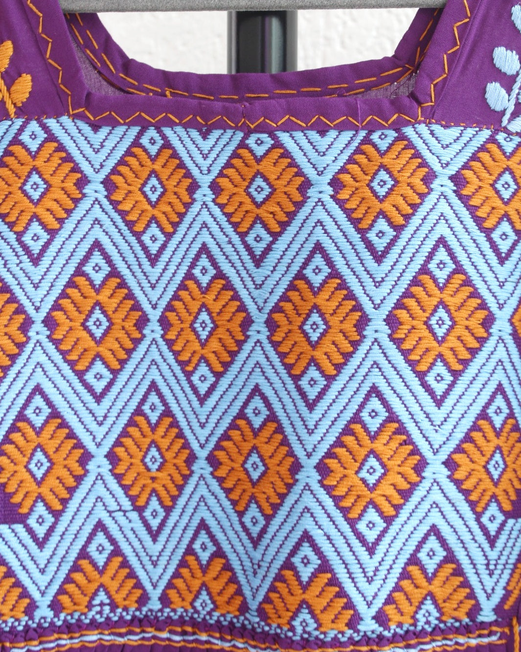 Vestido Julia Flores Manga XL / XXL Morado