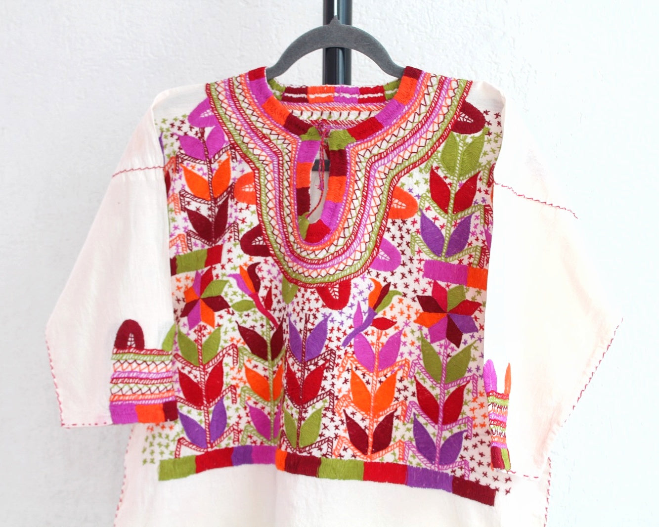 Blusa Milpa CH -M Rosa Verde Naranja