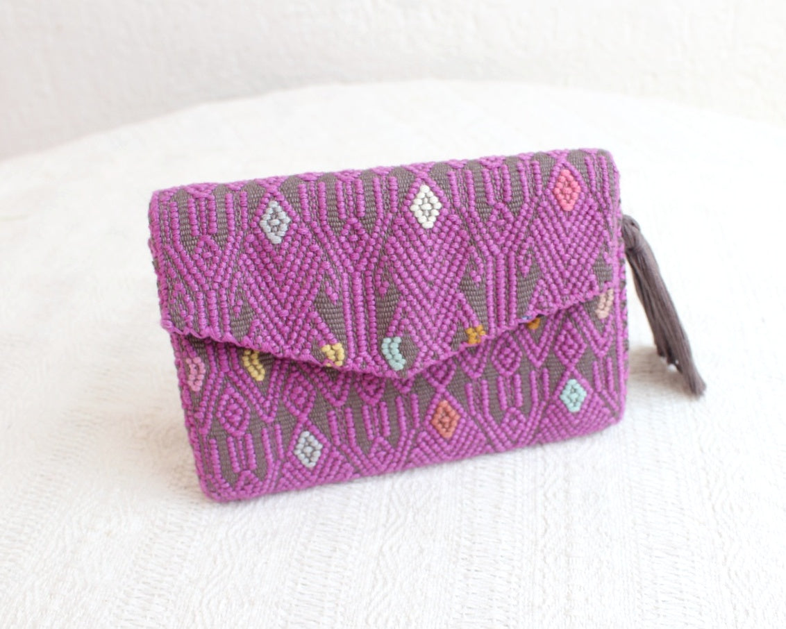 Cartera Madre Lila Gris
