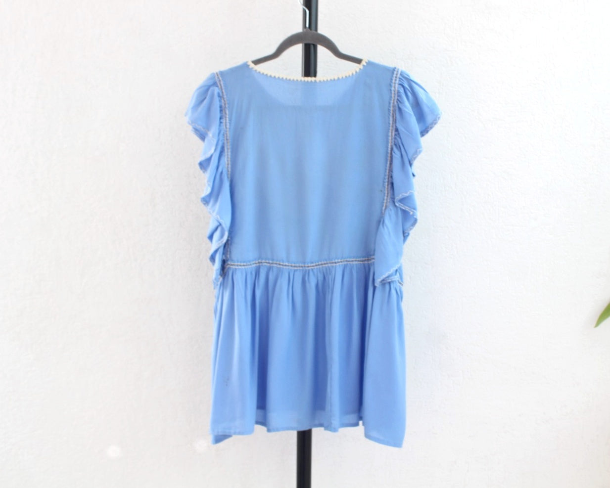 Blusa Celia Azul Verde  XL - XXL