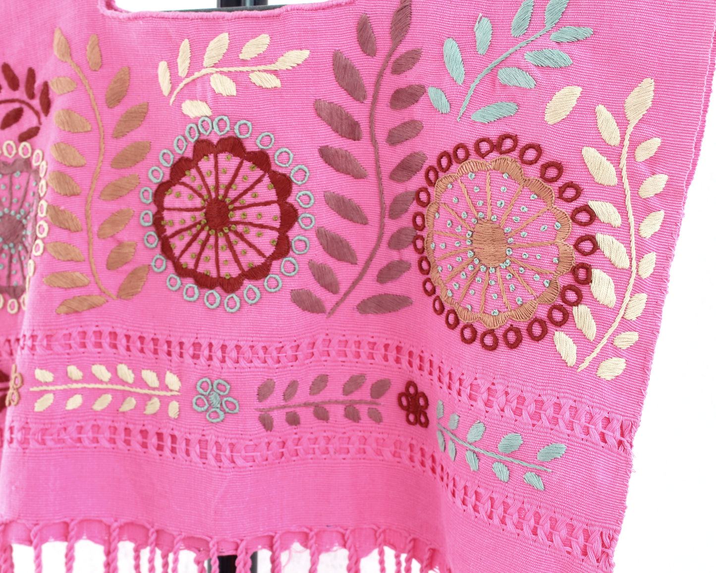 Crop Top Flores Rococo Rosa