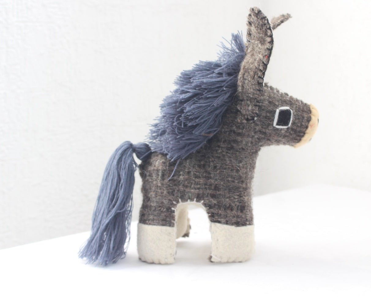 Peluche Burrito Lana Gris
